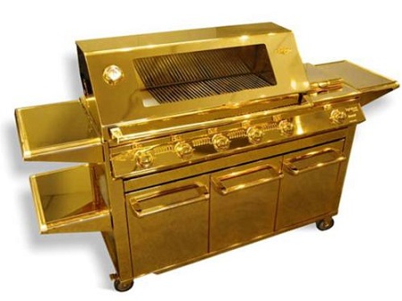 Gold-plated Grill